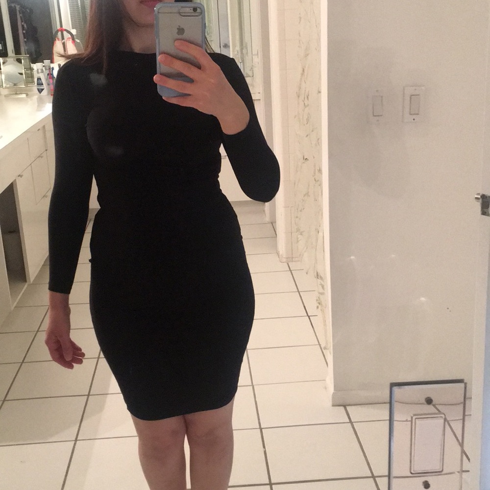 Fashion nova black dress